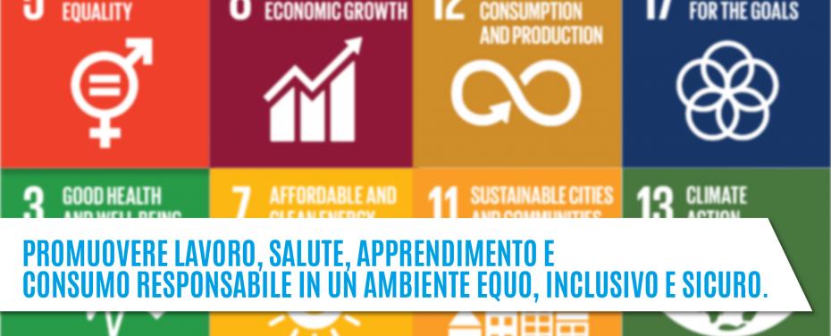 Gli SDG’s per eFM: promuovere lavoro, salute, apprendimento e consumo responsabile, in un ambiente equo, inclusivo e sicuro.