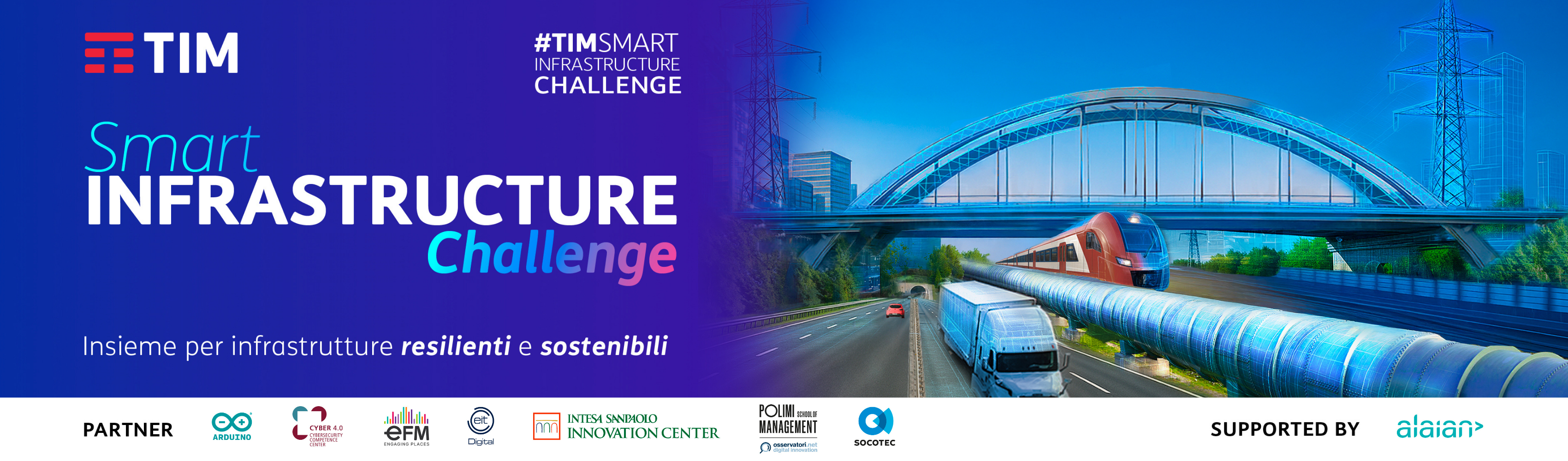 TIM lancia la Smart Infrastructure Challenge
